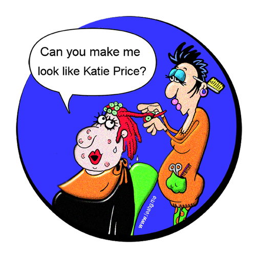 witch hairdresser cartoon